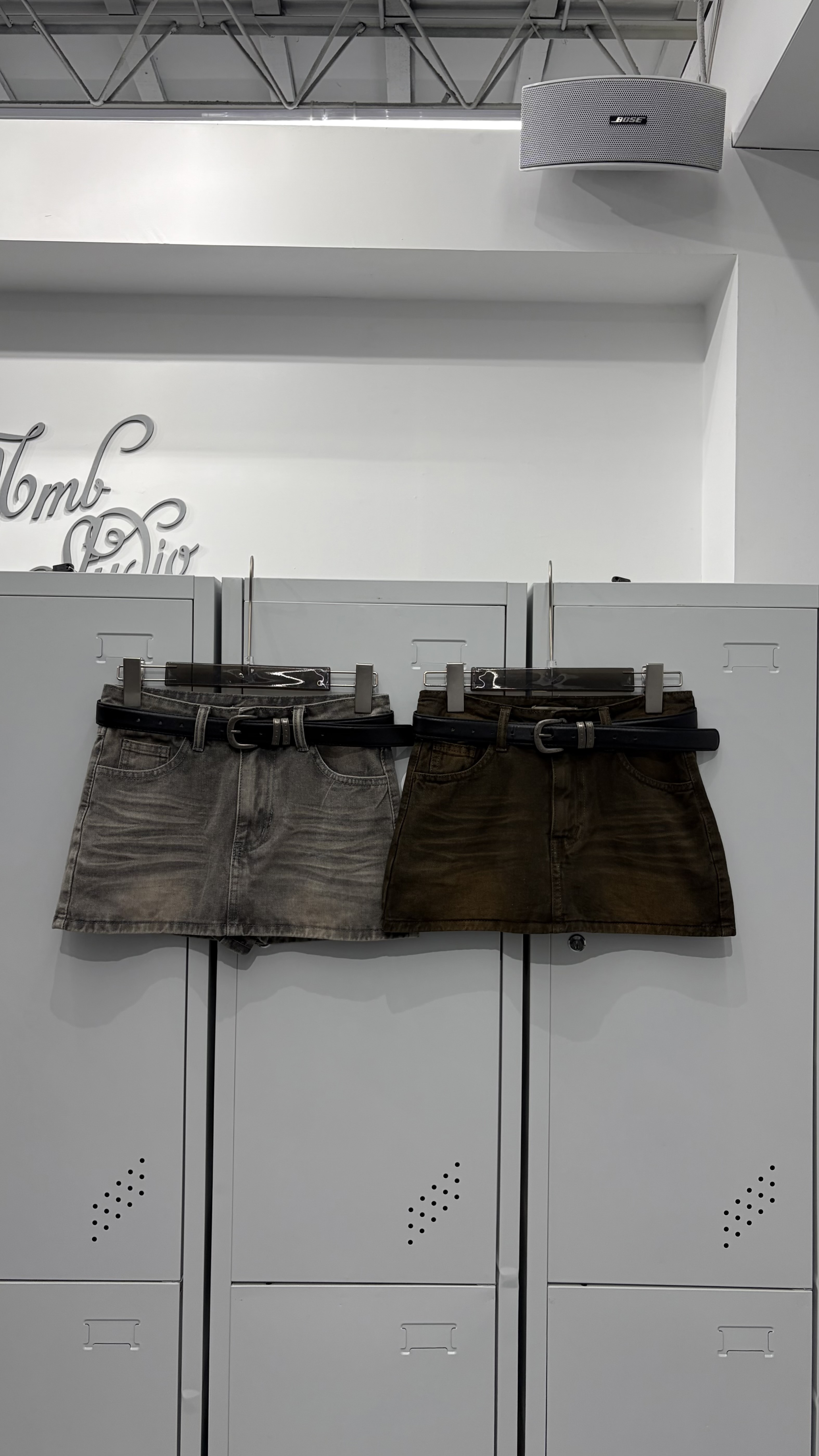 微辣小貓鬚牛仔短裙