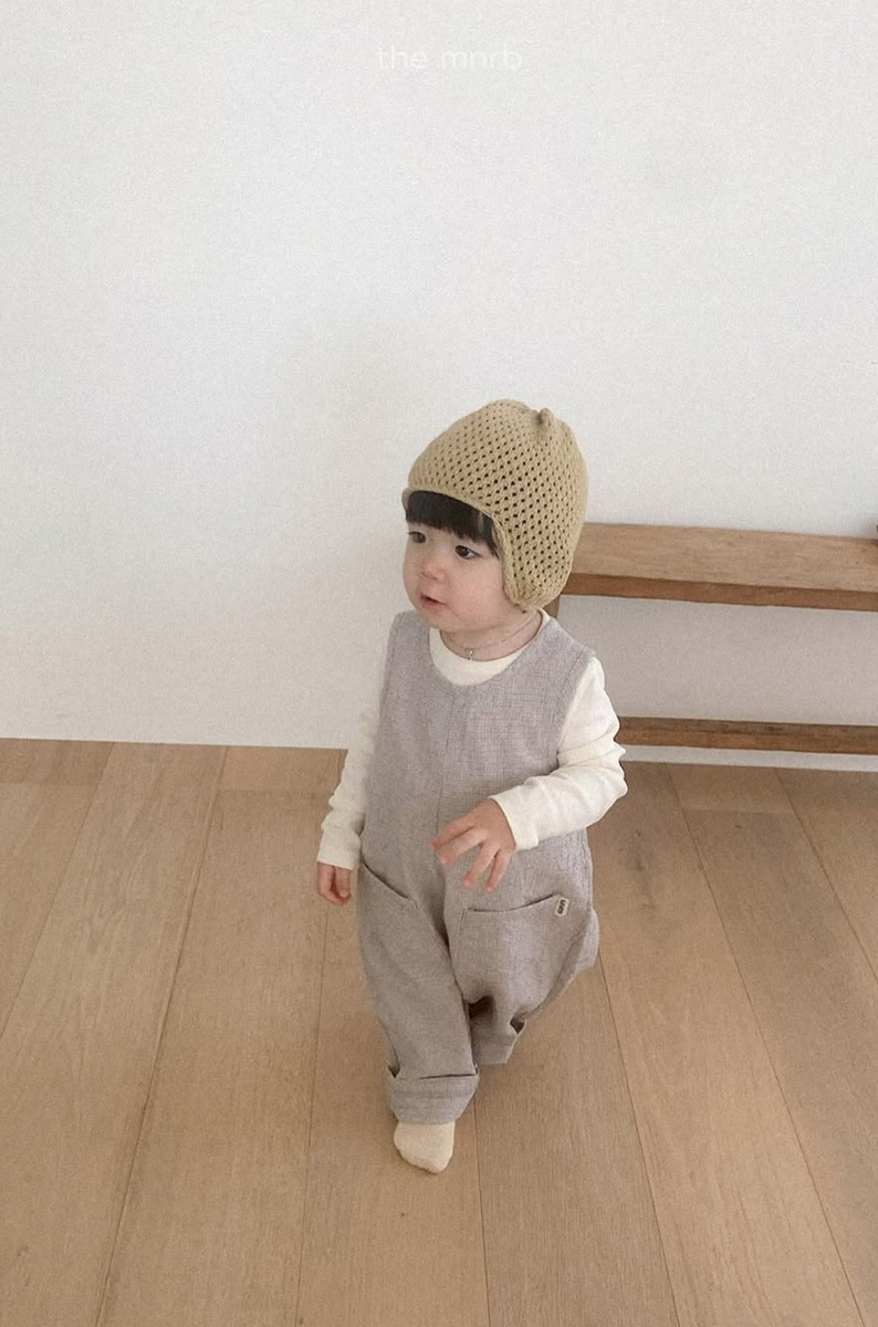 Mini Robe 格紋背心連身褲 / 2色