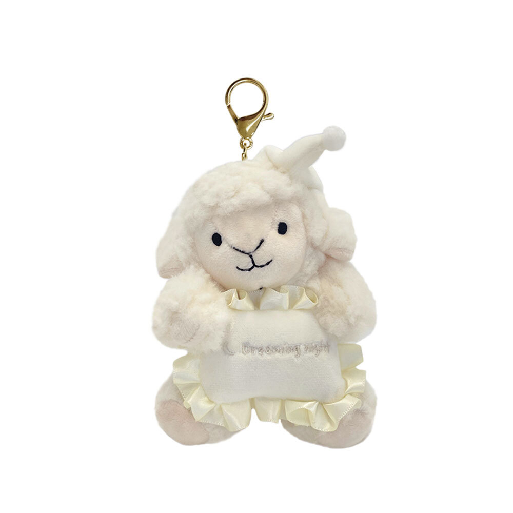 純境-月光下 舒眠小羊禮盒(含小羊布偶吊飾)