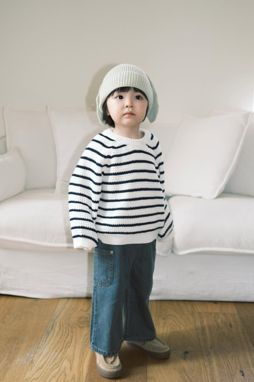 Mini Robe 條紋針織上衣 / 2色