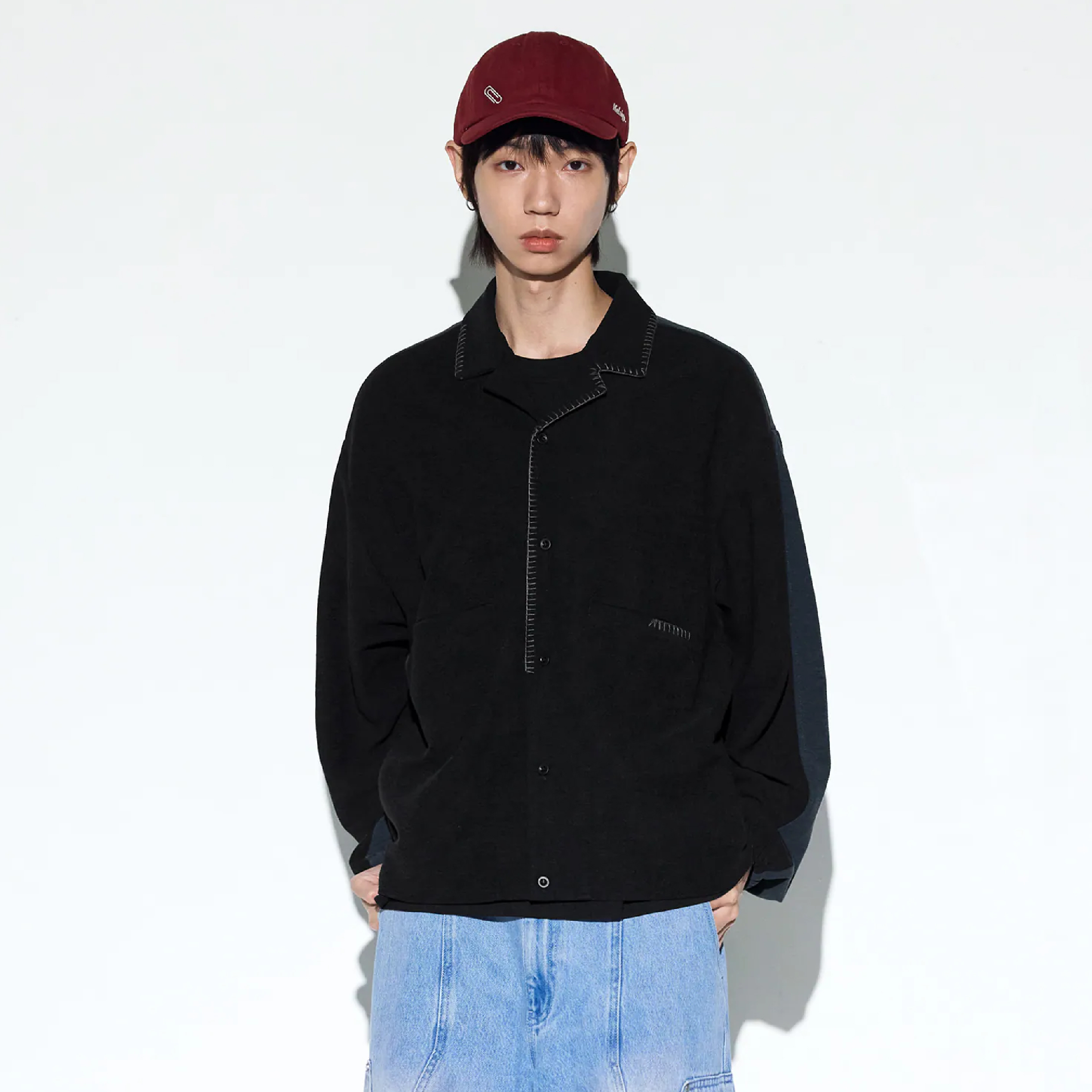 MELSIGN Merged Knit L/S Shirt