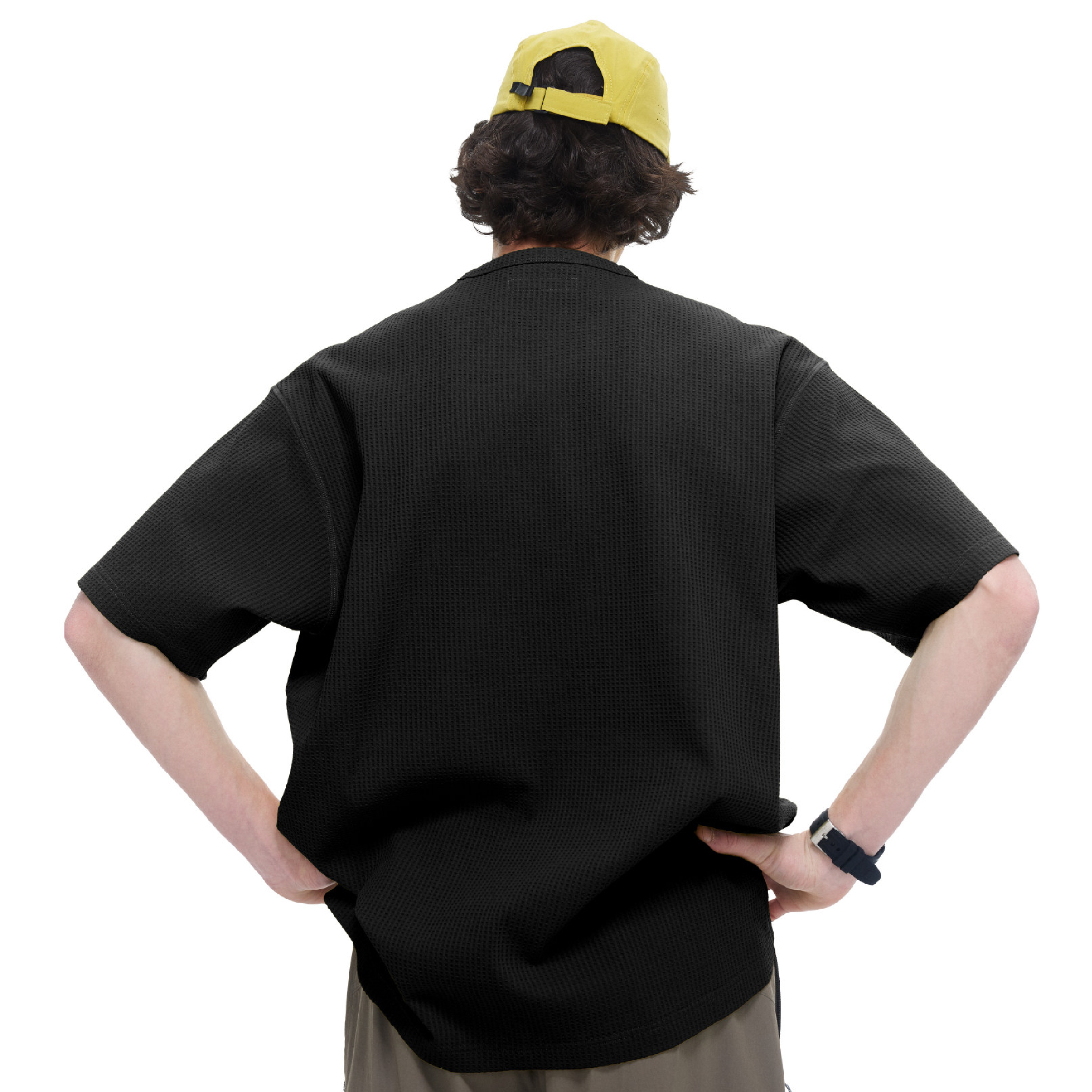 PIN SKTBS Waffle Grid Tee 華夫格短袖Tee [P-T0826]