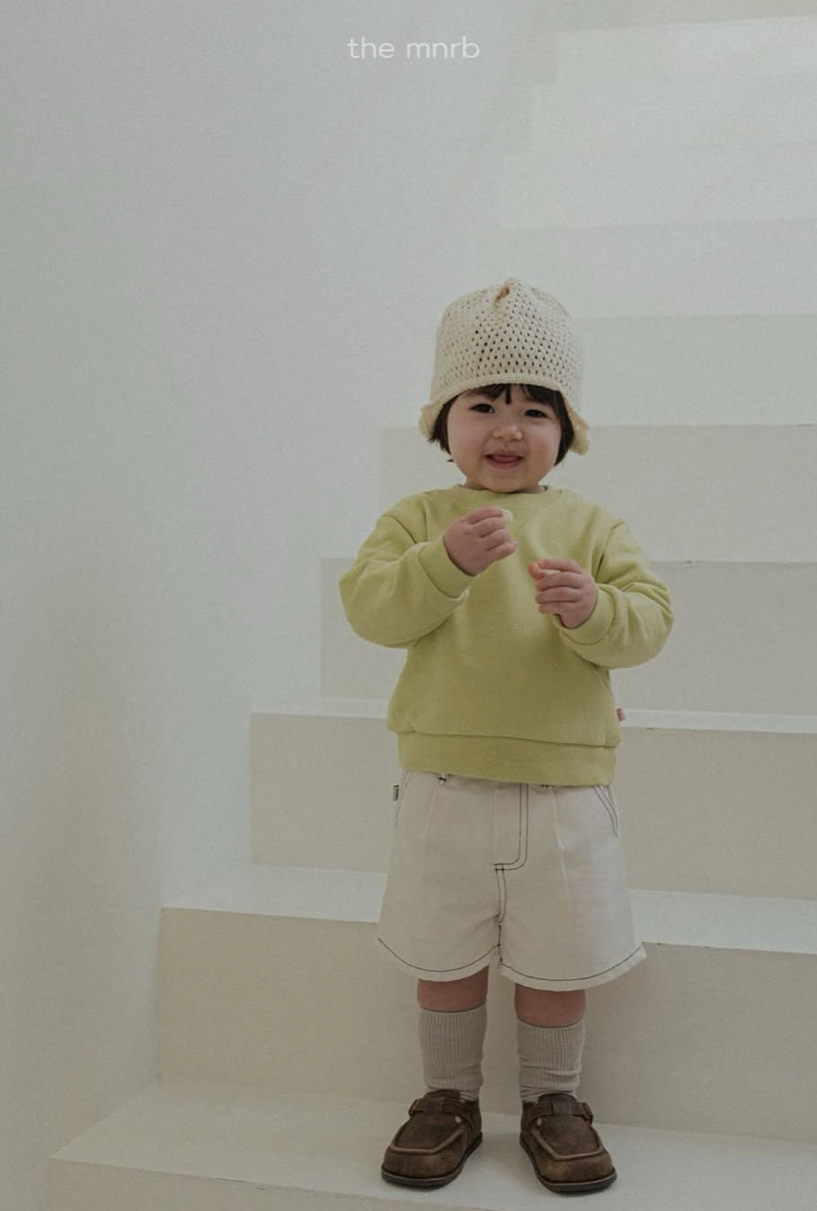 Mini Robe 三角拼布大學 tee / 3色