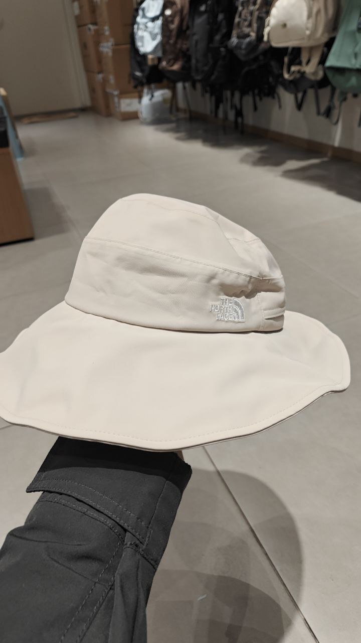 [K] THENORTHFACE LIGHT BEIGE W'S DRYVENT HAT, NE3HR12B-LBE (KTNF125)