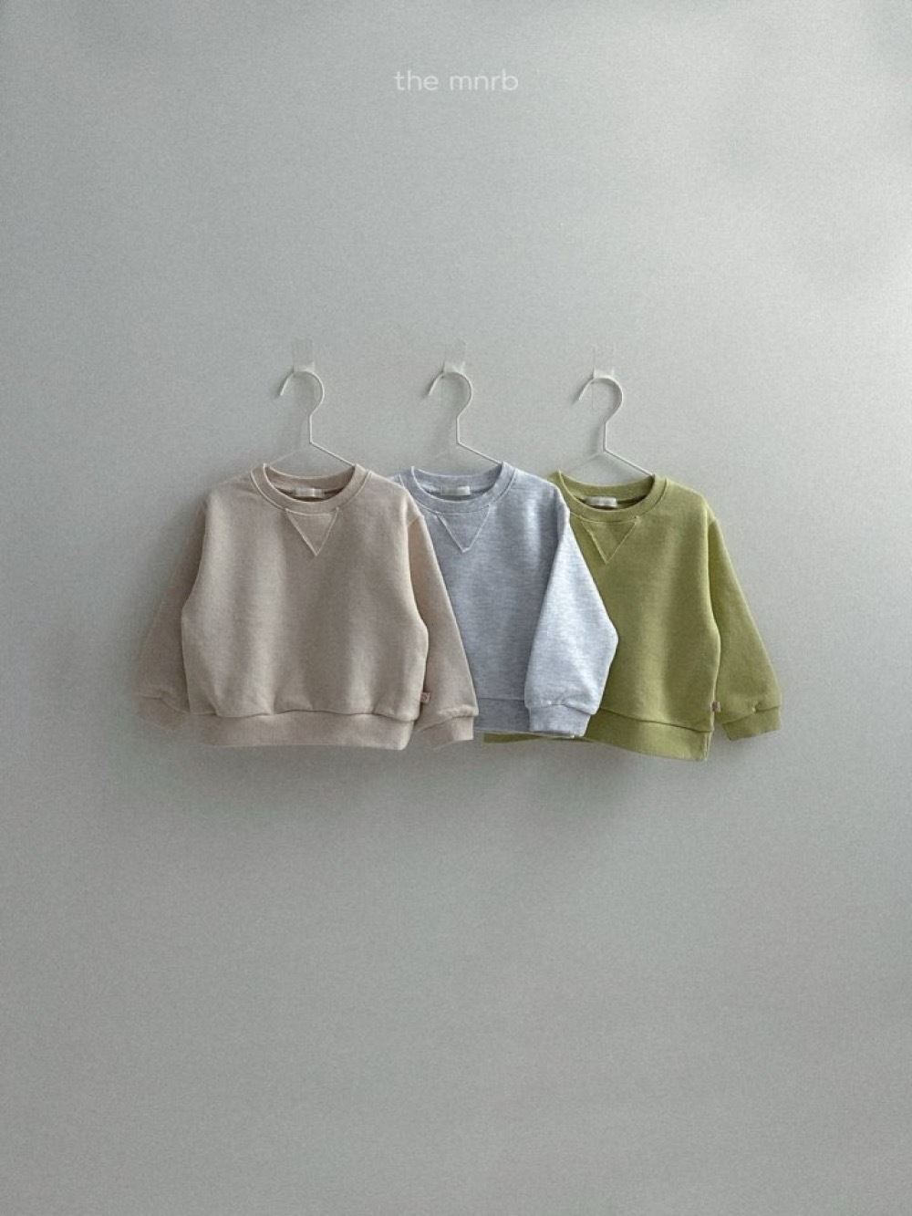 Mini Robe 三角拼布大學 tee / 3色