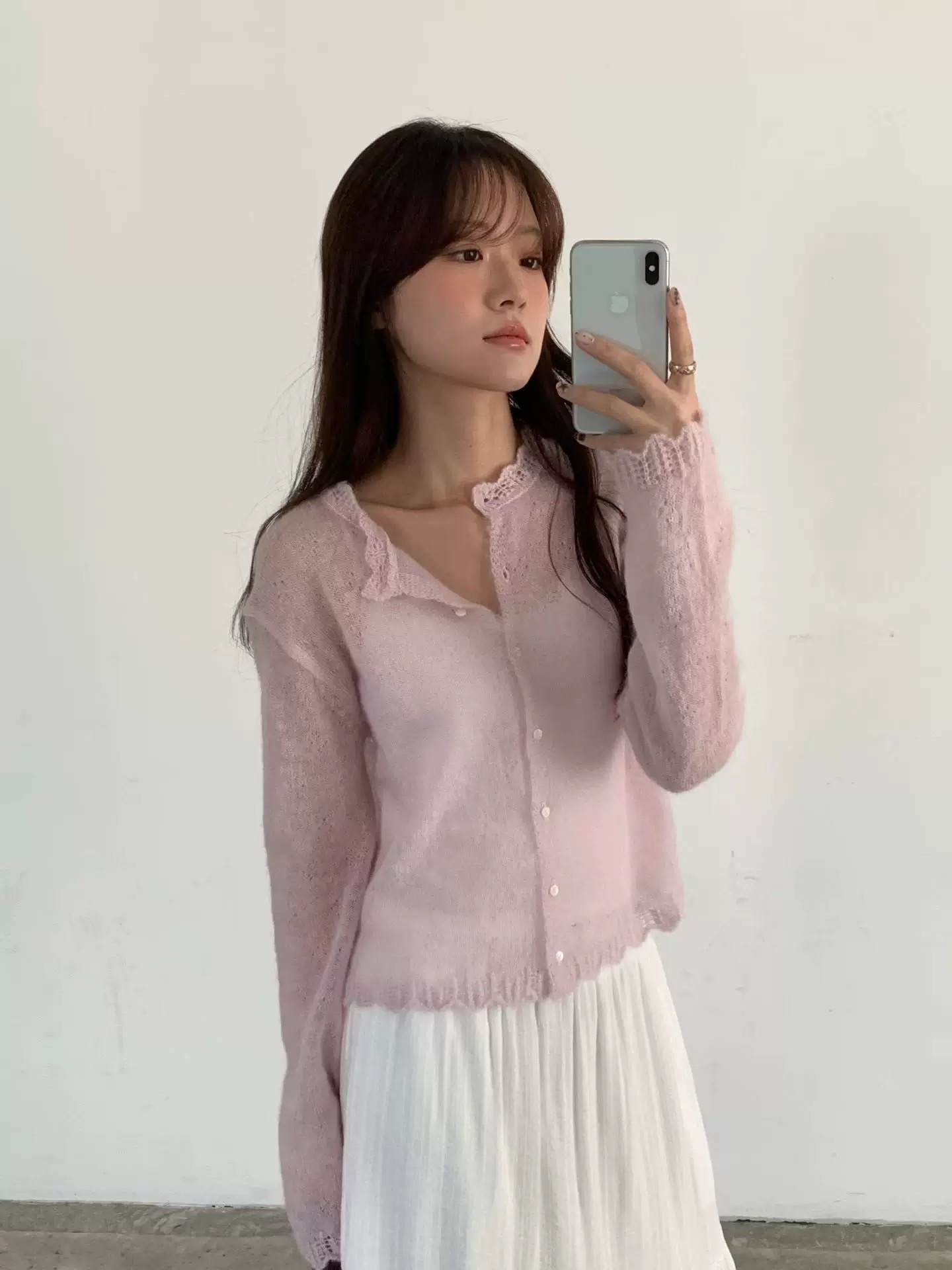 The soft spring blossom cardigan