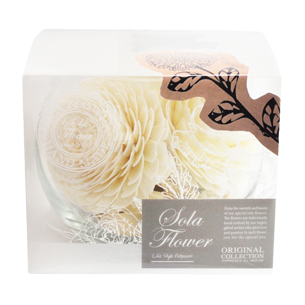 索拉花園 擴香水晶杯〈大理花〉