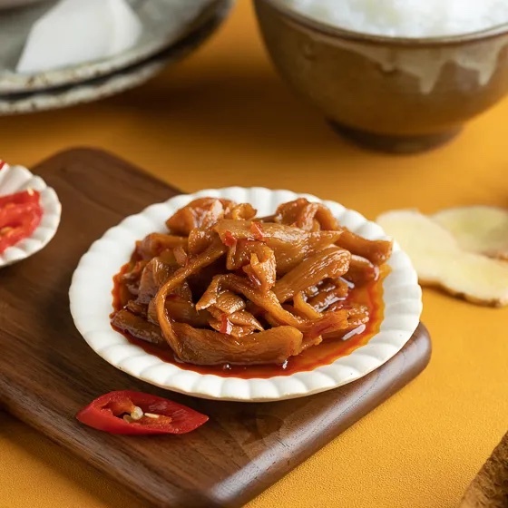 台灣麻油辣蘿蔔 (純素)