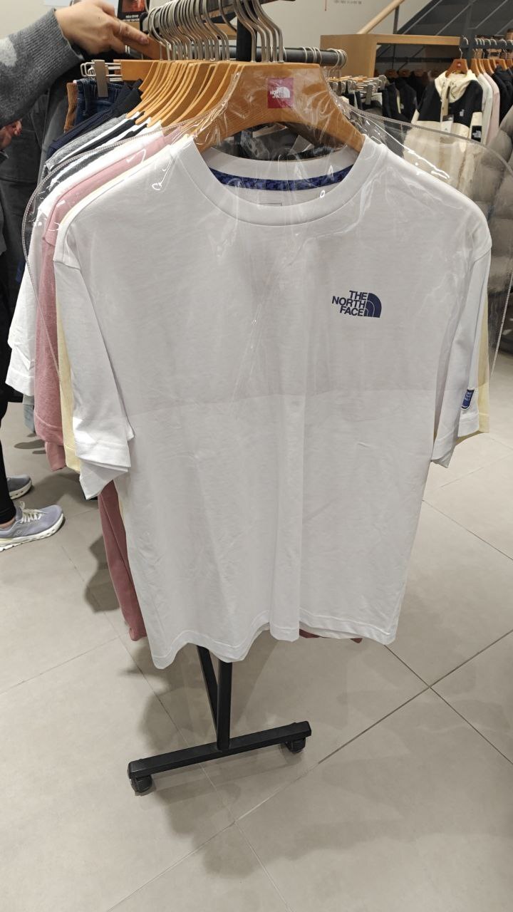 [K] THENORTHFACE WHITE M'S KARABINER S/S R/TEE, NT7UR70B-WHT (KTNF130)