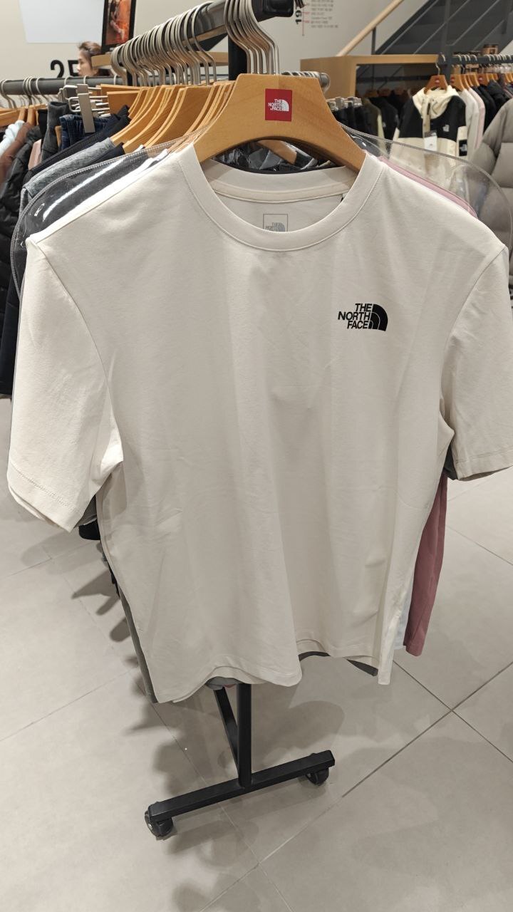 [K] THENORTHFACE SAND SHELL RELEASE S/S R/TEE, NT7US02C-SDS (KTNF136)