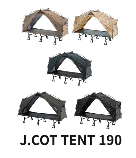 JakeLah｜J.cot 190｜行軍床帳｜六色可選｜高品質行軍床帳