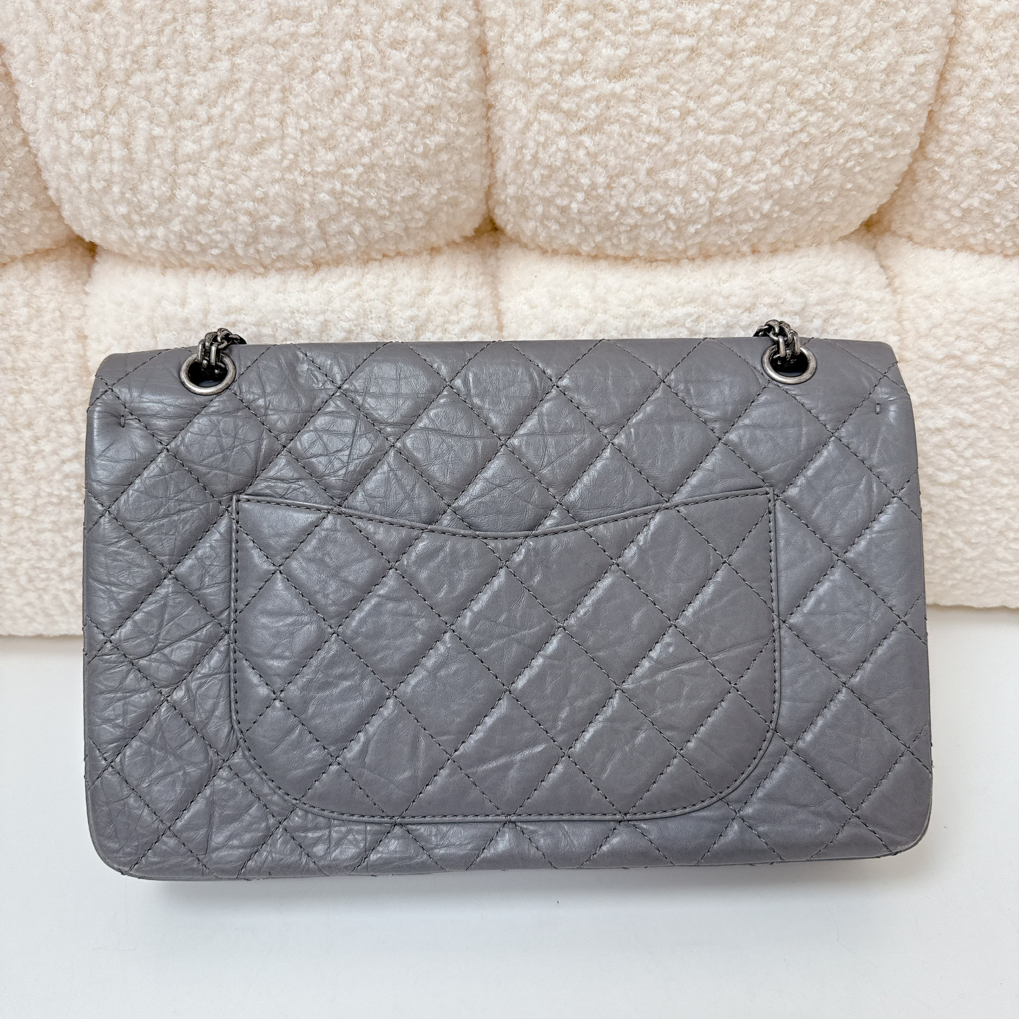 Chanel 2.55 Reissue - Grey / Shw