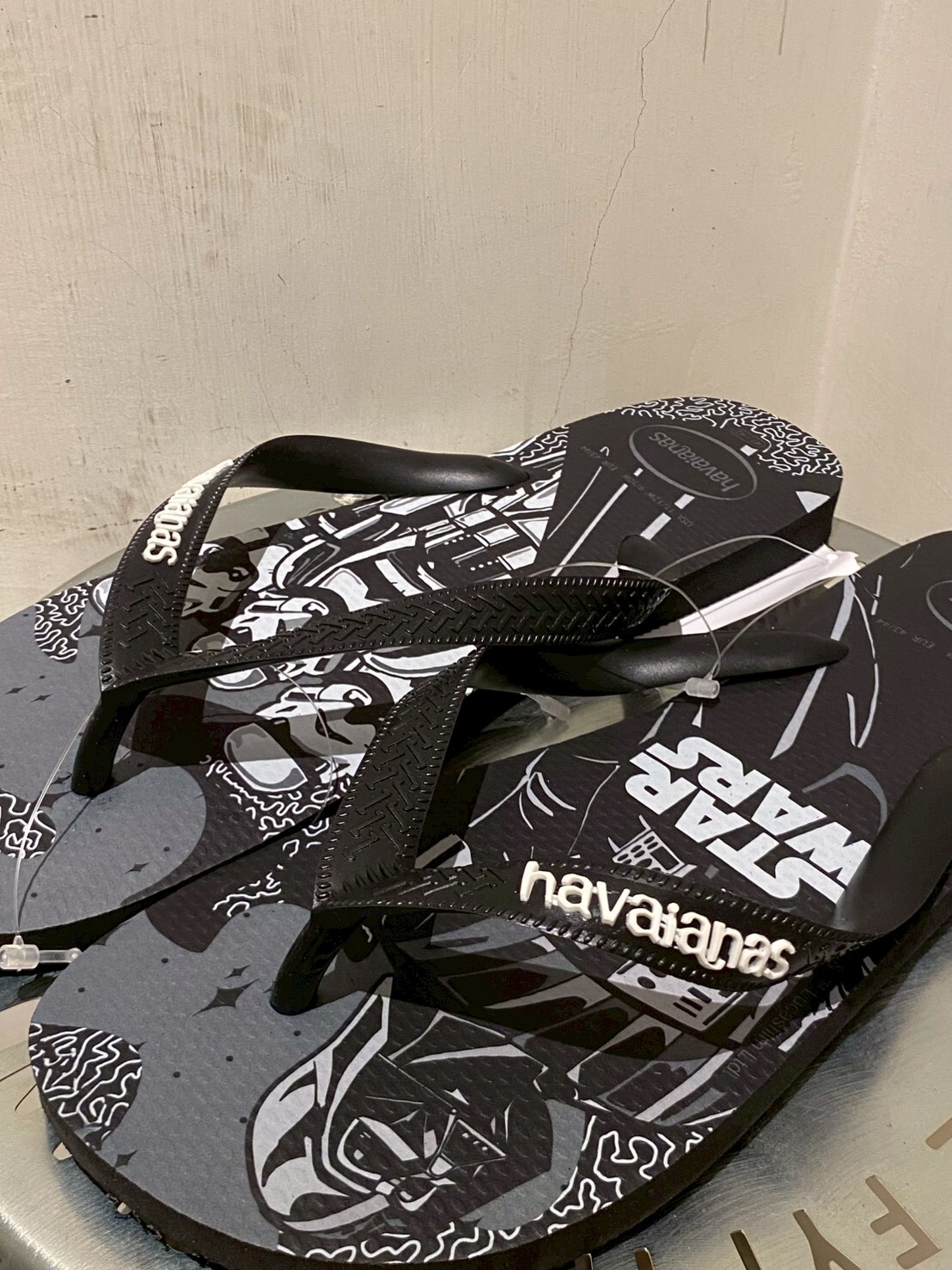 Havaianas 哈瓦仕 拖鞋 男女鞋 星際大戰 黑 4135185-4058M