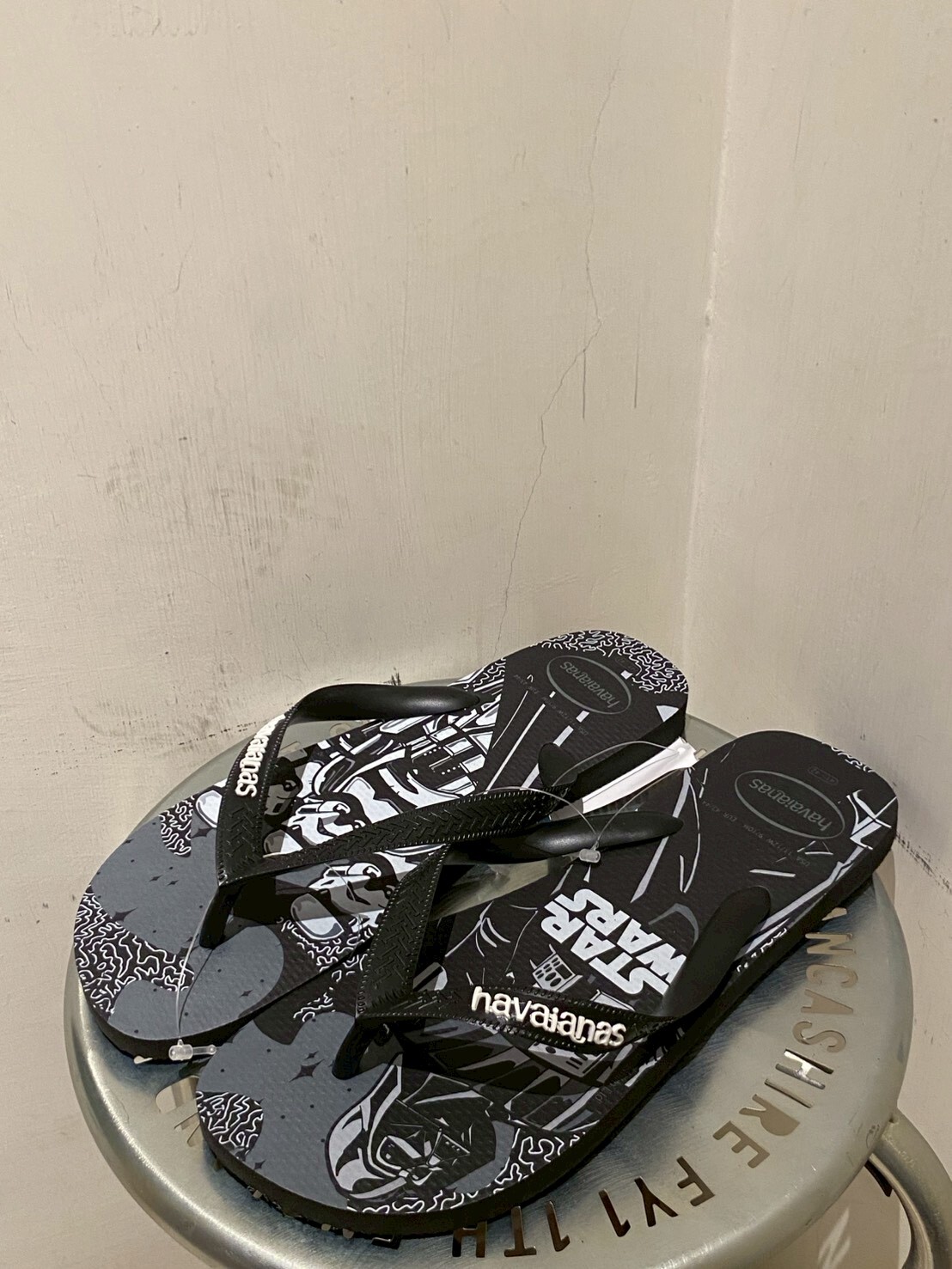 Havaianas 哈瓦仕 拖鞋 男女鞋 星際大戰 黑 4135185-4058M