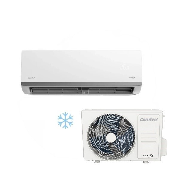 東芝 Comfee    CF-09VAGF-H‧1匹 R410A 變頻淨冷‧Wifi 智能‧分體式冷氣機‧香港行貨,東芝1年全機保養‧