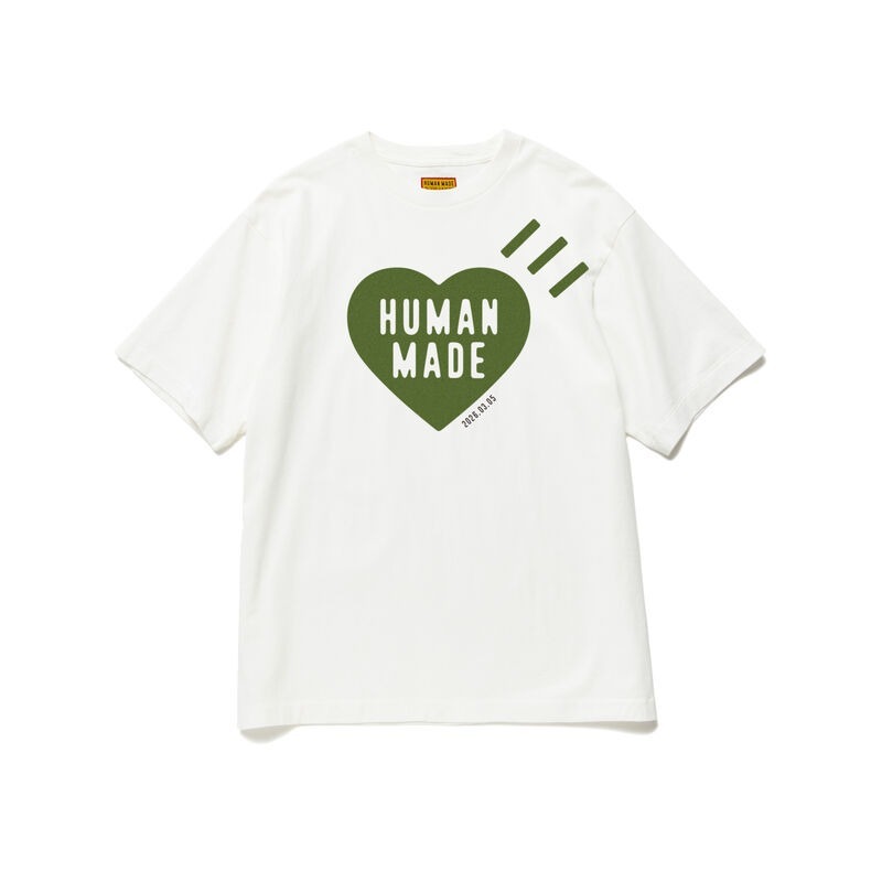 『代購商品』2026 HUMAN MADE DAILY S/S T-SHIRT 生日 日期 愛心 短T