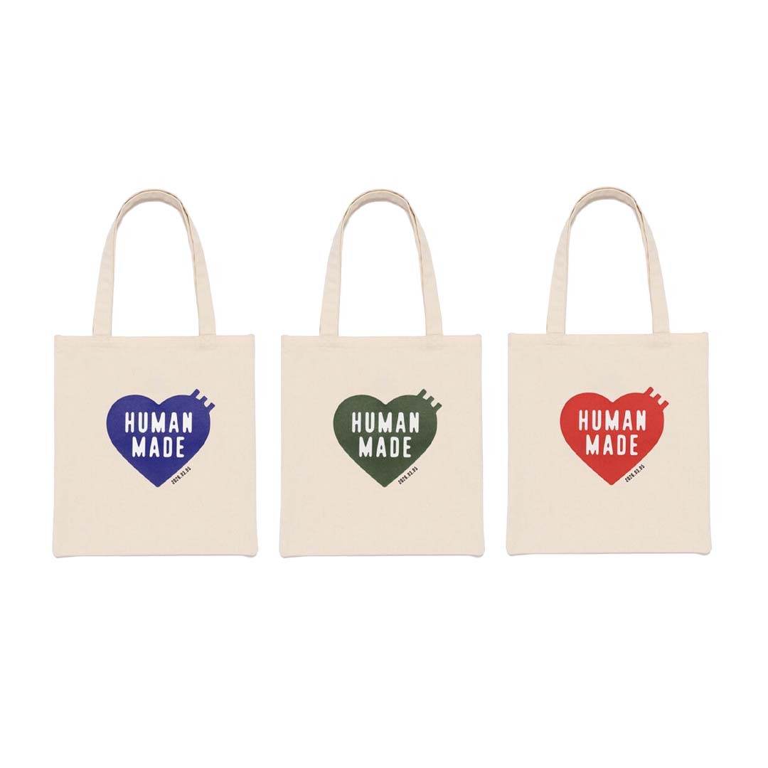 代購商品』2026 HUMAN MADE DAILY TOTE 生日日期愛心托特包