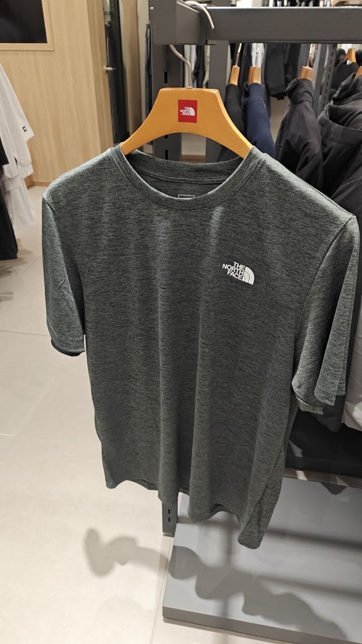 [K] THENORTHFACE DRIED HERB M'S RECOVERY S/S R/TEE, NT7US58B-DRH (KTNF145)