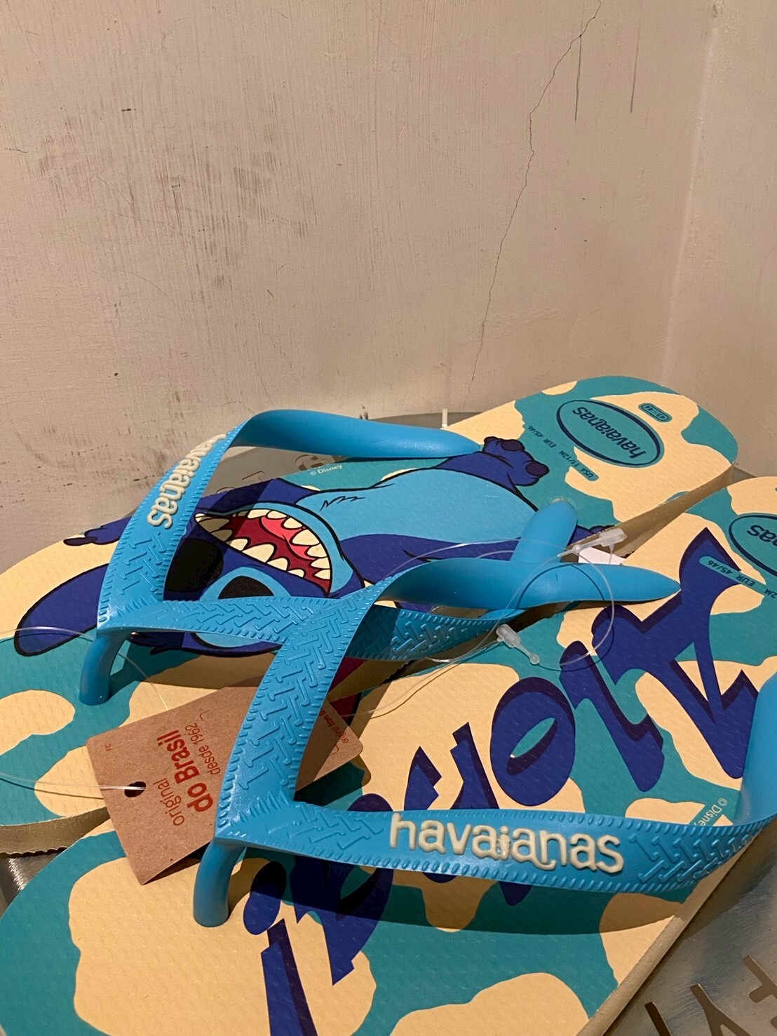 Havaianas 哈瓦仕 拖鞋 男女鞋 史迪奇 藍 4148941-9256U