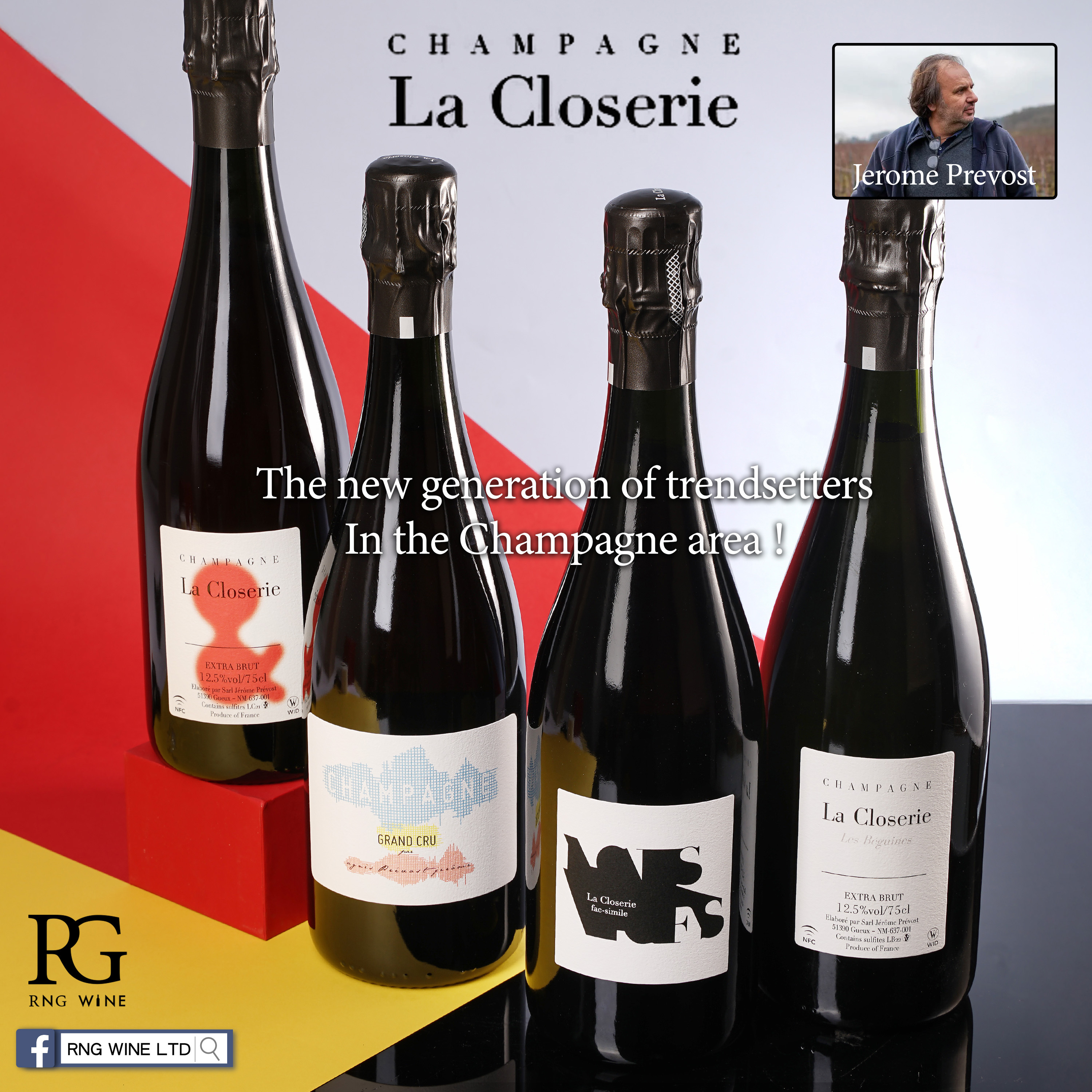 Jerome Prevost La Closerie Fac Simile Extra Brut Rose (LC22)