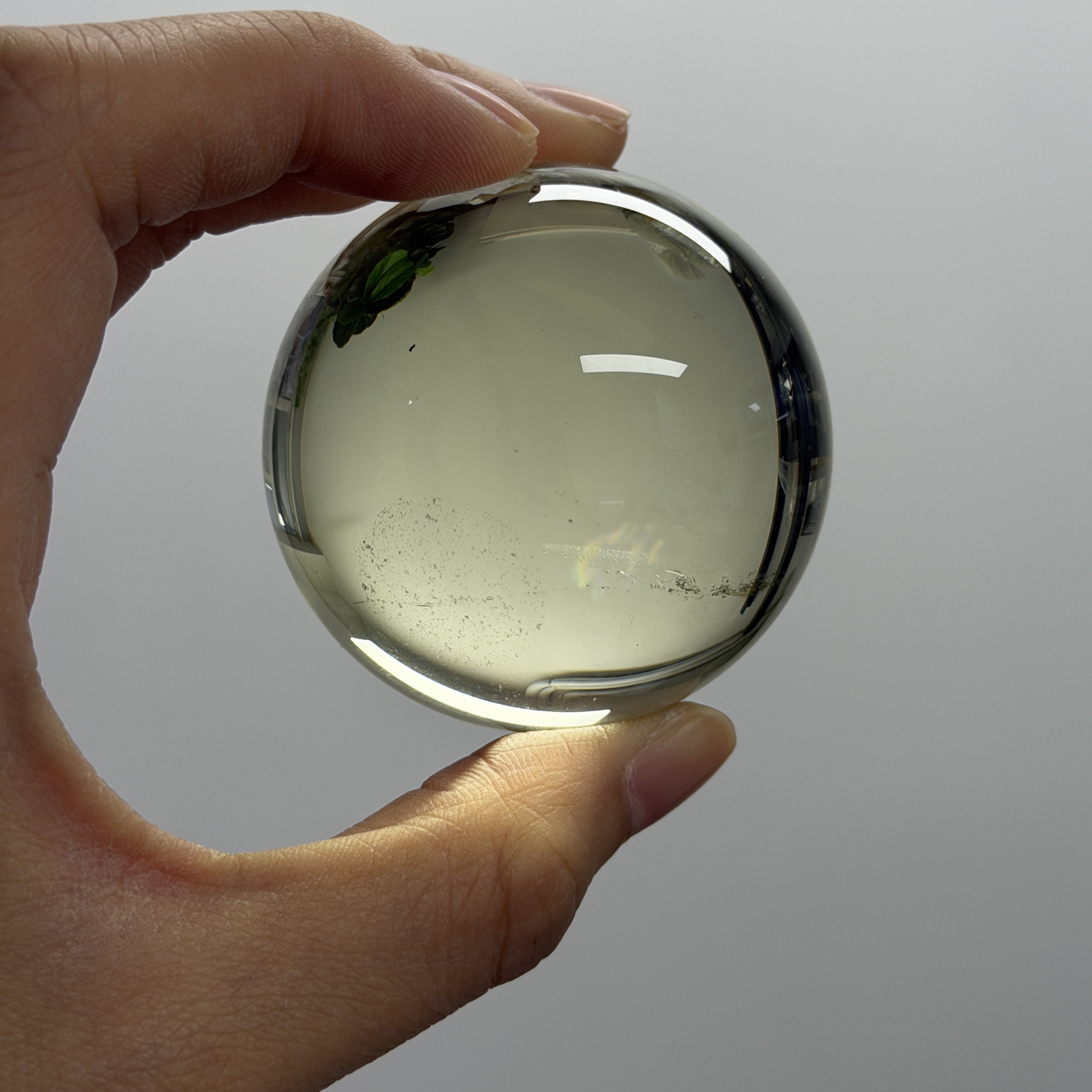 黃水晶球 5.3cm C1842