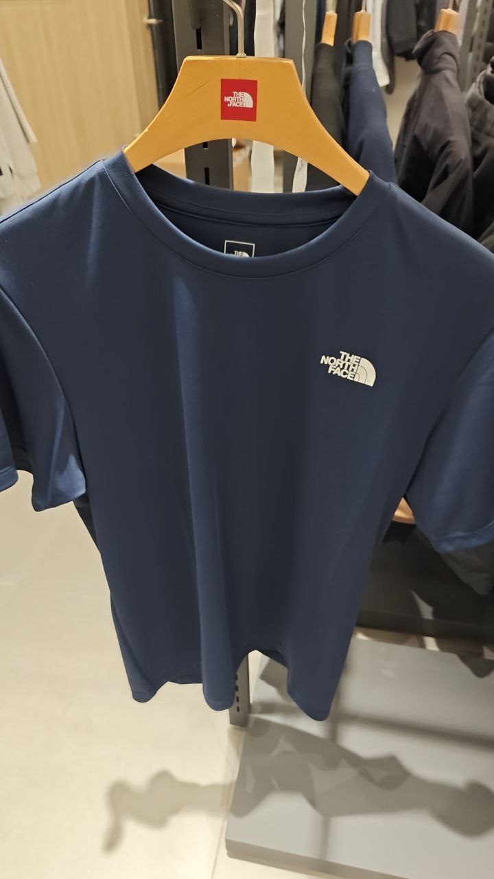 [K] THENORTHFACE MIDNIGHT NAVY M'S RECOVERY S/S R/TEE, NT7US01B-MDN (KTNF148)