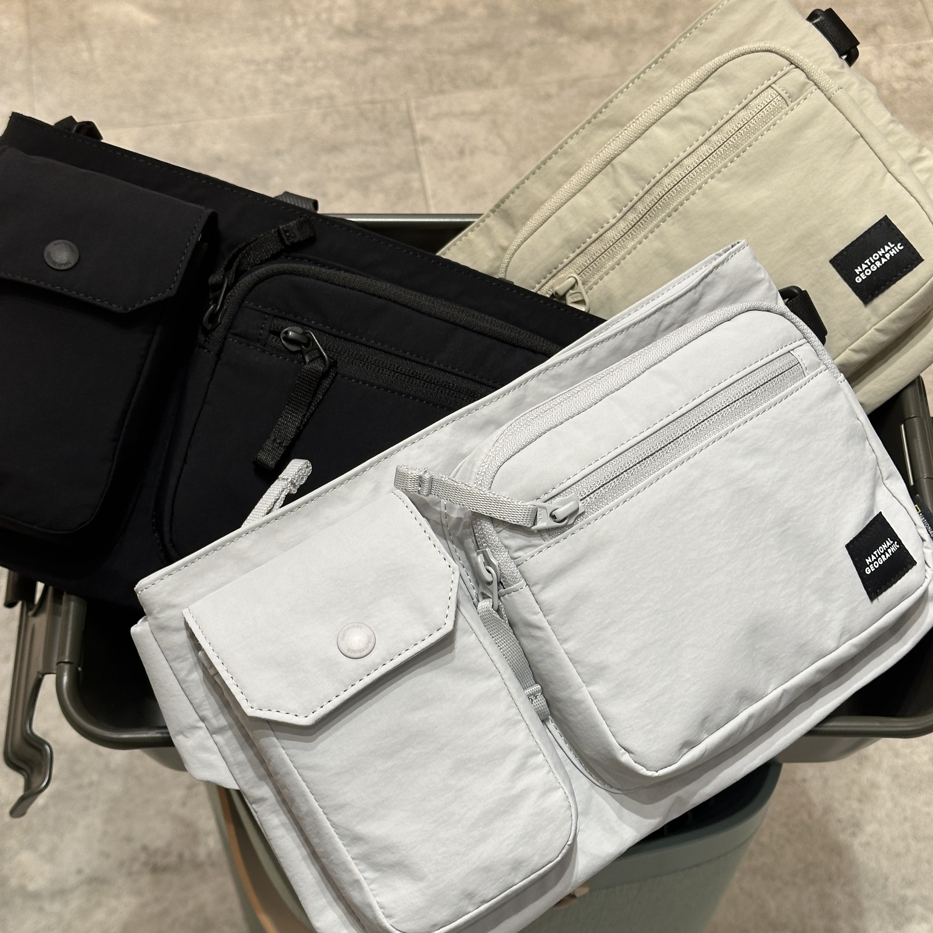 【現貨】NATIONAL GEOGRAPHIC Light Wide Cross Bag 國家地理 26年新款 輕量 腰包 斜背包 N265ACR130