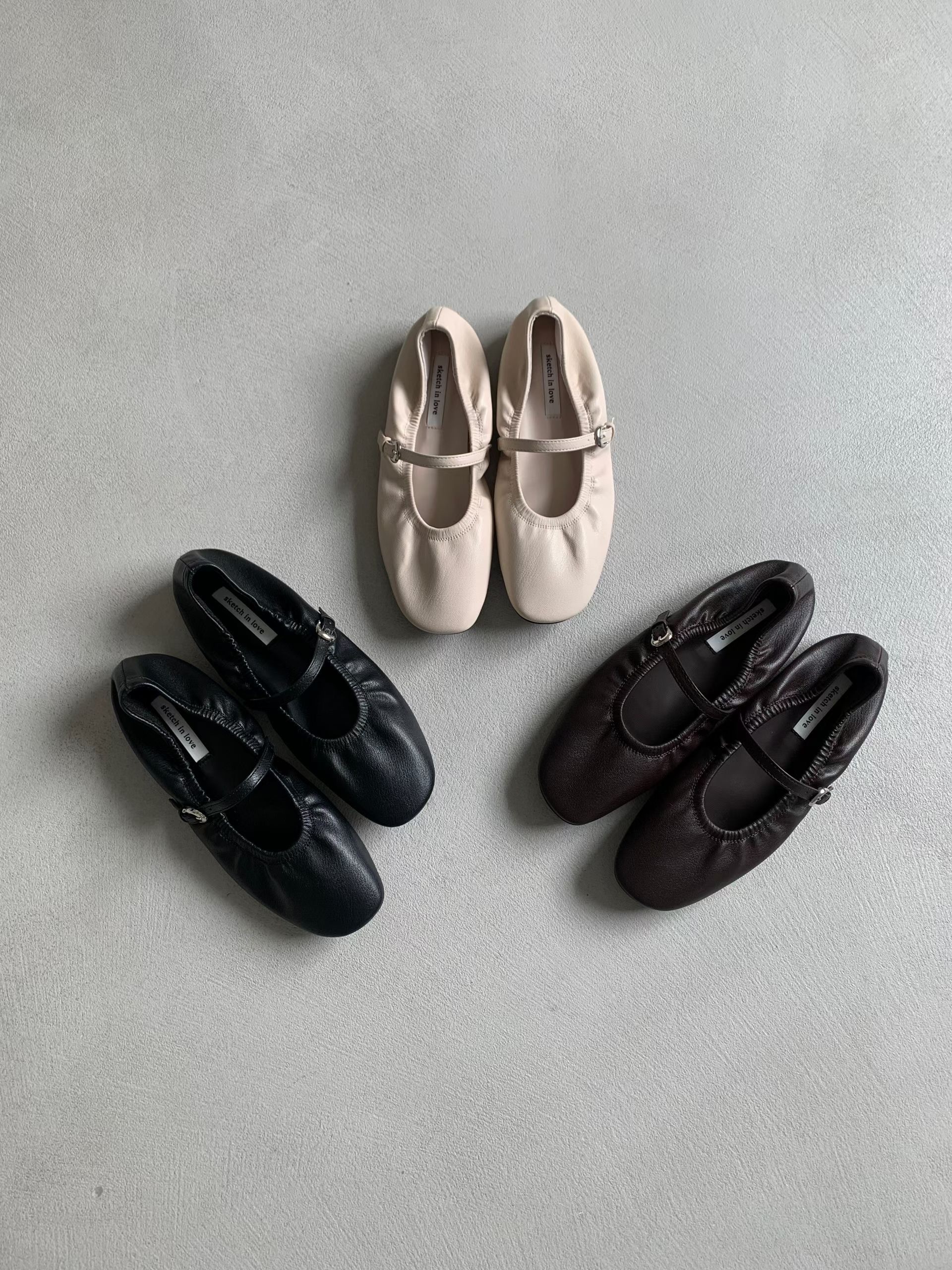 ASK 柔軟瑪麗珍平底鞋 1062