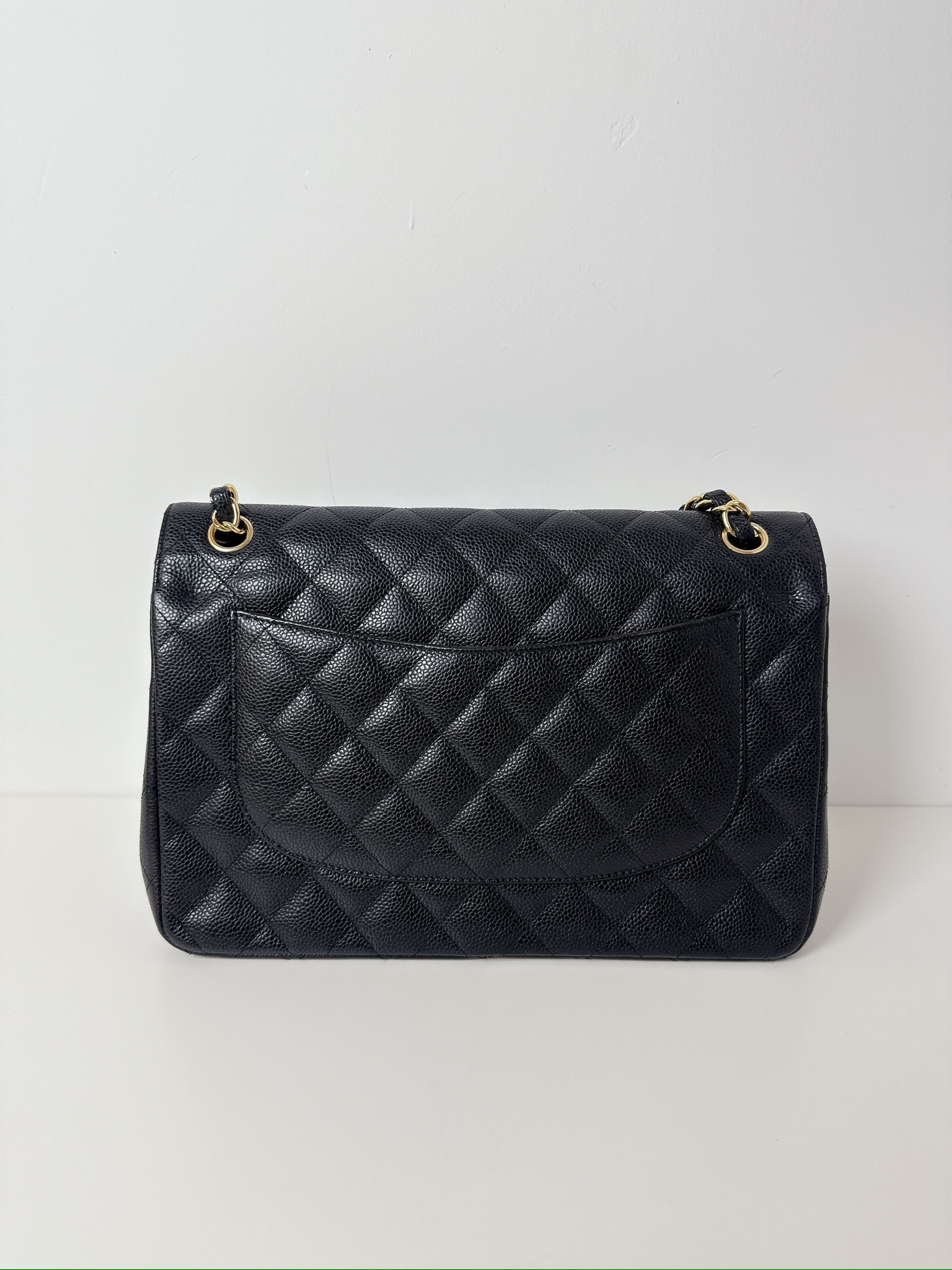 Chanel Jumbo Classic Flap - Black / Ghw