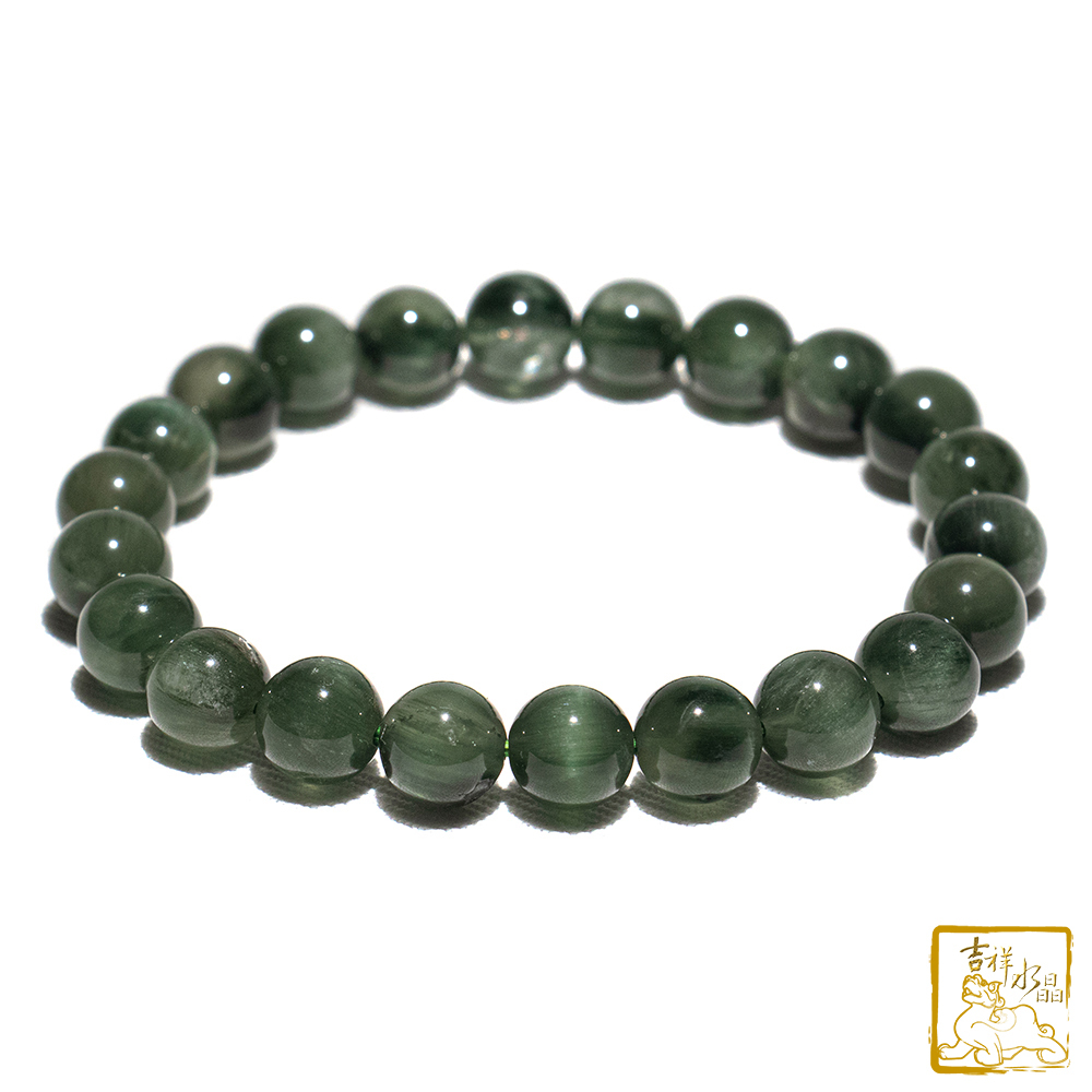 綠髮晶手珠 8mm 事業正財