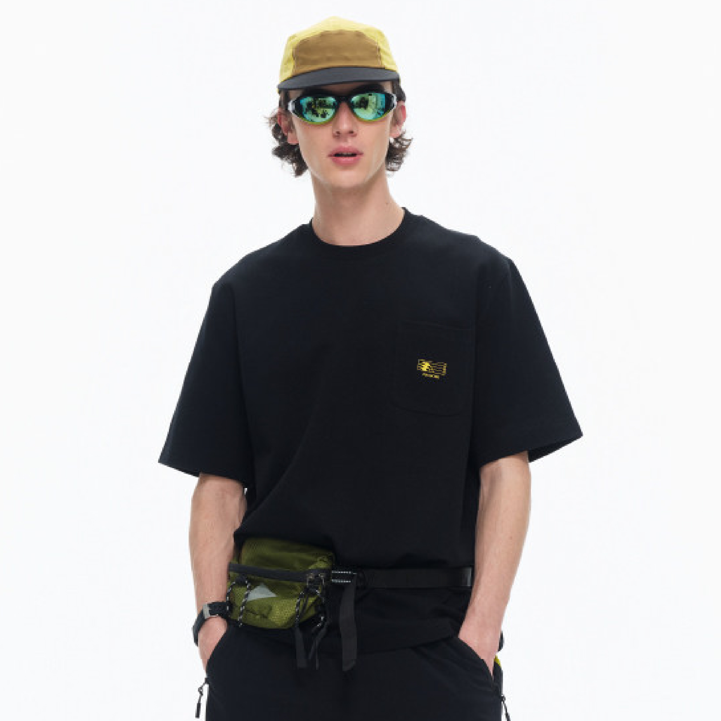 PIN SKTBS Slogan print Tee 標語印花 涼感短袖Tee [P-T1126]