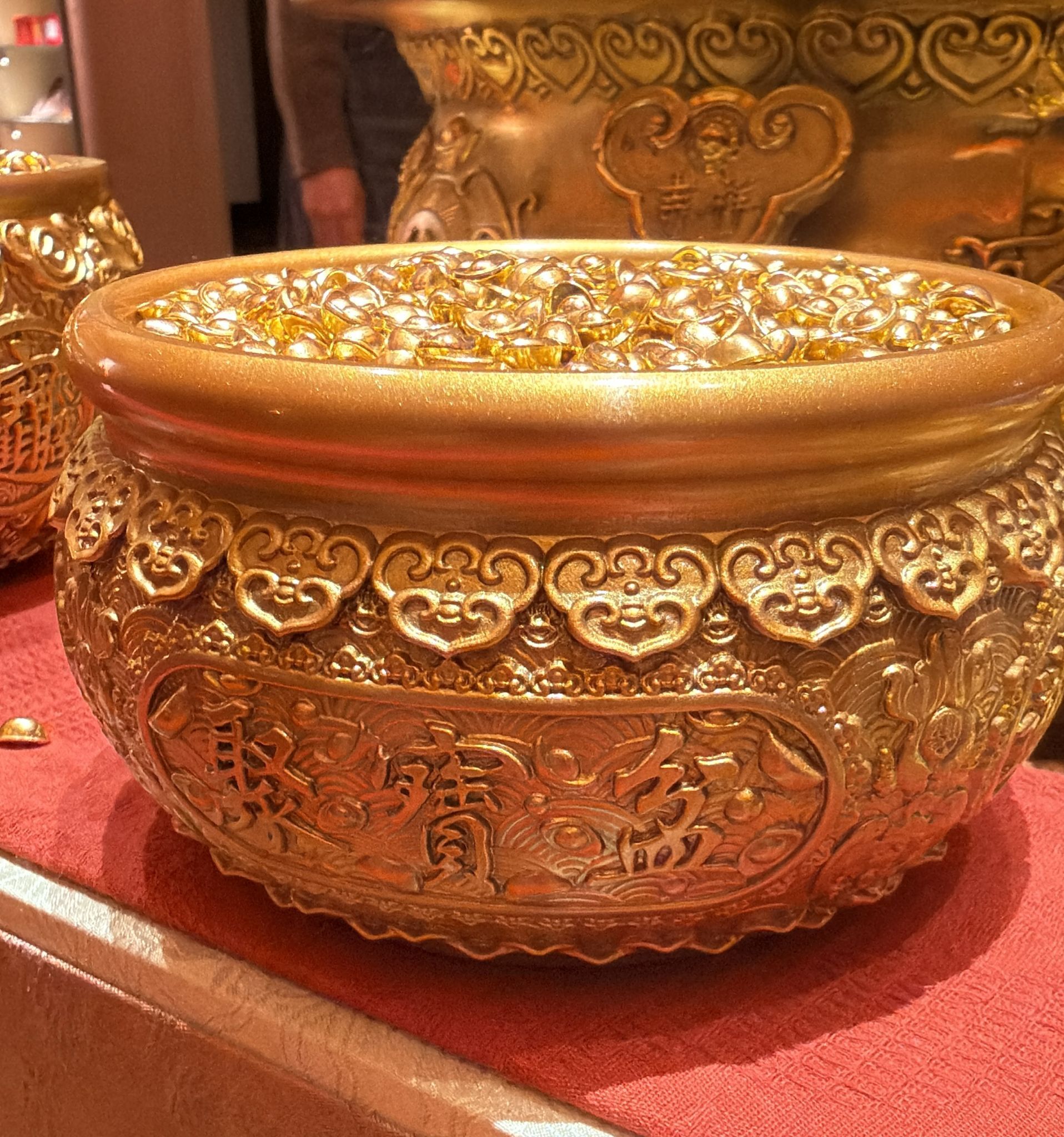 VY027 八方來財五寸聚寶盆