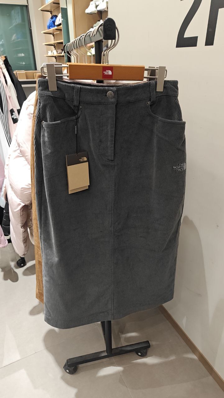 [K] THENORTHFACE CHARCOAL W'S CANYONLANDS SKIRT, NK6NR87A-CHC (KTNF159)