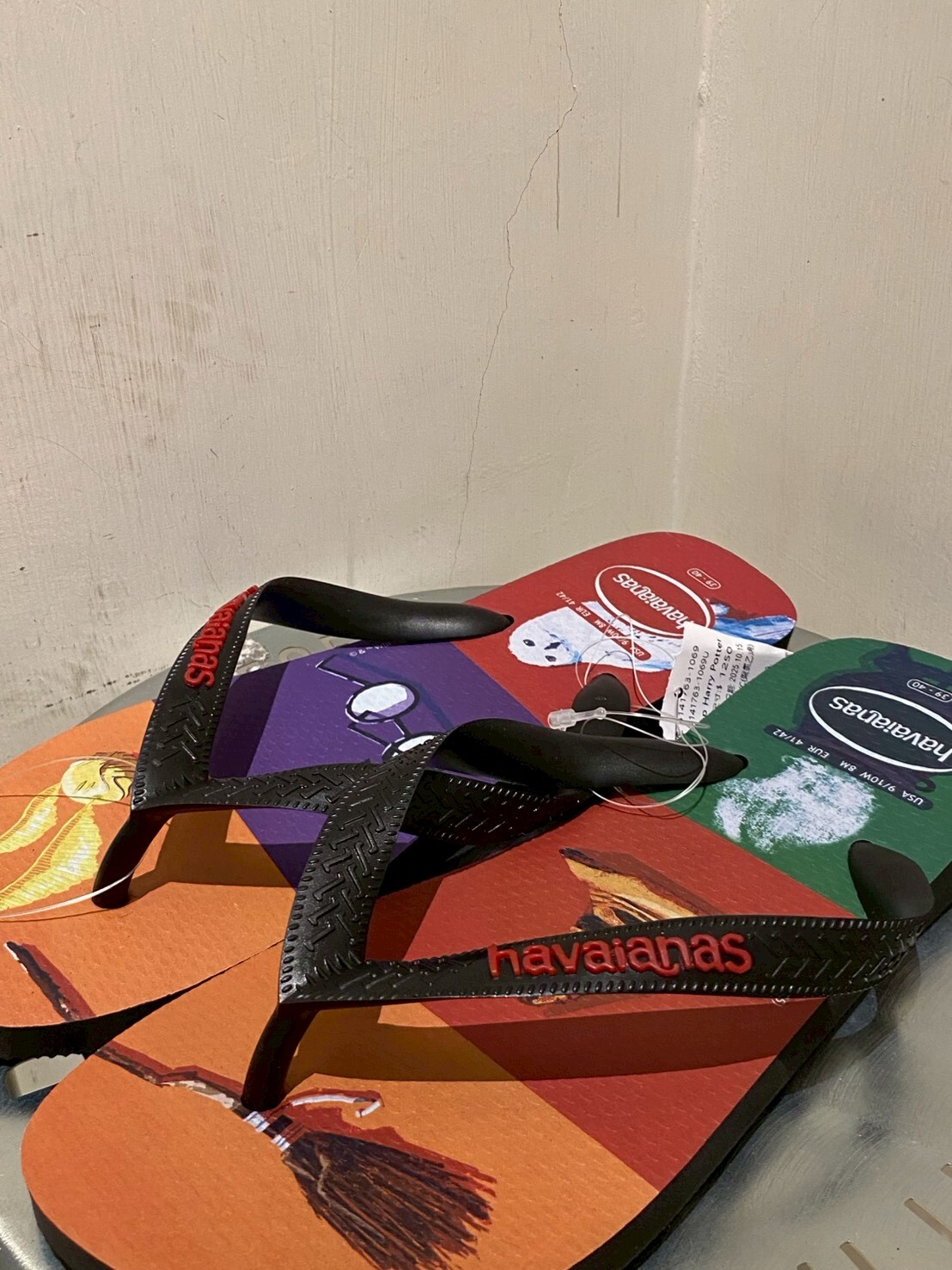 Havaianas 哈瓦仕 拖鞋 男女鞋 哈利波特 蒸氣火車 黑 4141763-1069U