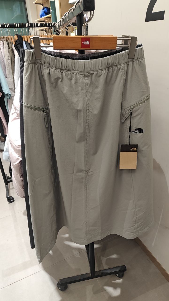 [K] THENORTHFACE LIGHT KHAKI W'S PEAKHILL SKIRTS, NK6NS32C-LKH (KTNF161)