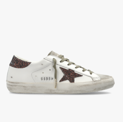 1FF0101-499 [GOLDEN GOOSE] Super Star Sneakers White (SS26) #GWF00101.F008122.12386 (S-EU-E)