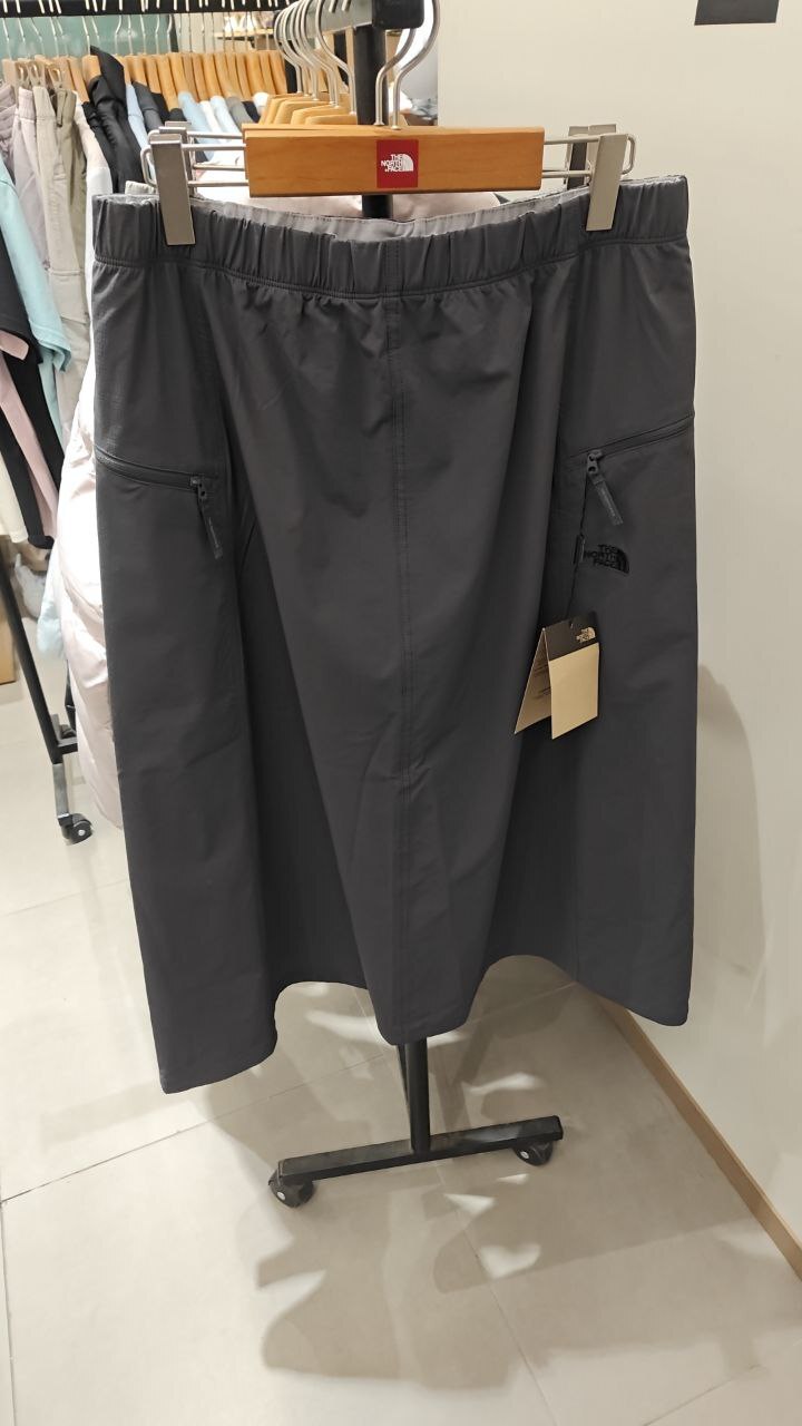 [K] THENORTHFACE DARK GRAY W'S PEAKHILL SKIRTS, NK6NS32B-DGY (KTNF160)