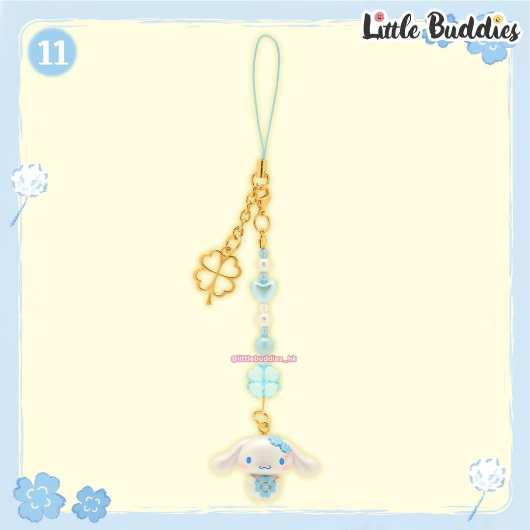 日本 Sanrio Cinnamoroll 玉桂狗 生日 四葉草系列 - 多用途電話繩