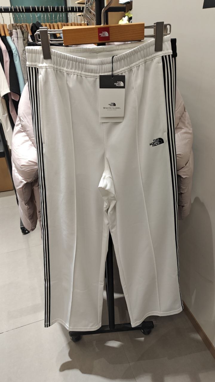 [K] THENORTHFACE OFF WHITE W'S TNF TRACK PANTS, NP6KR82K-OWH (KTNF167)