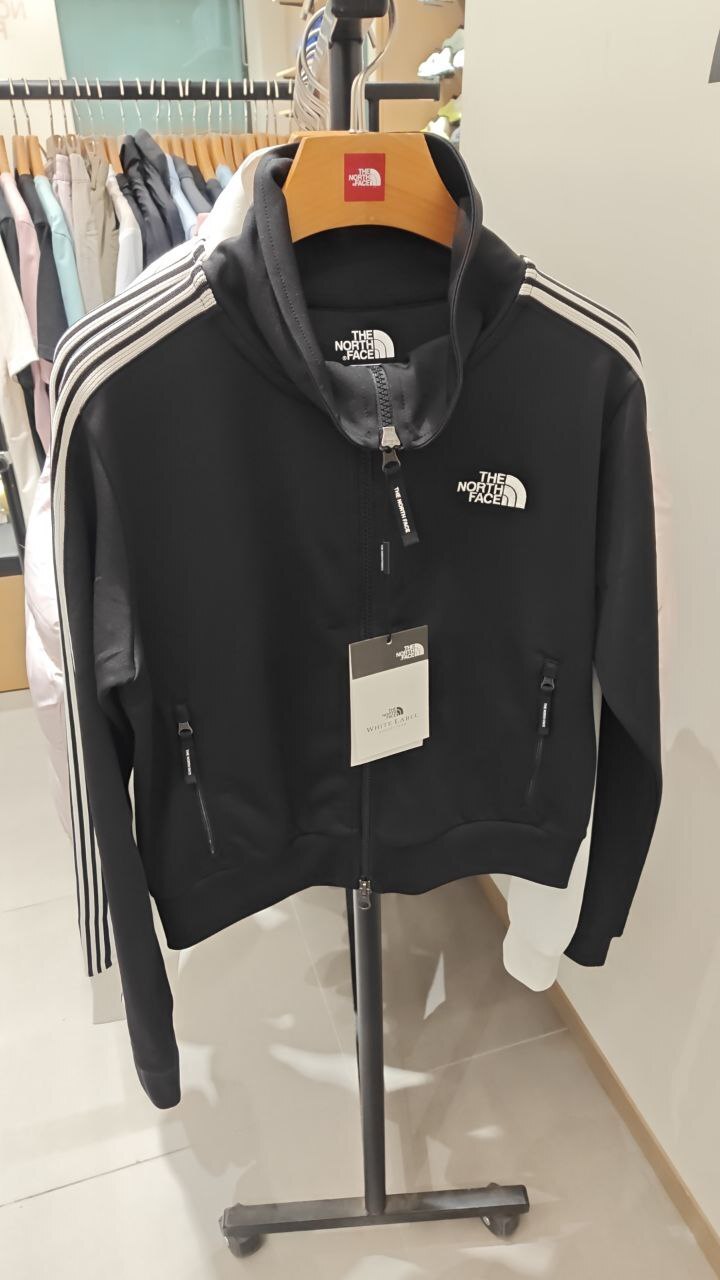 [K] THENORTHFACE BLACK W'S TNF TRACK JACKET, NJ5JR81J-BLK (KTNF168)