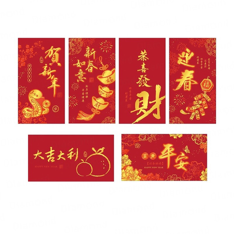 四季紙品 絨布紋大紅包袋【SR3003-41~45 SR3009】