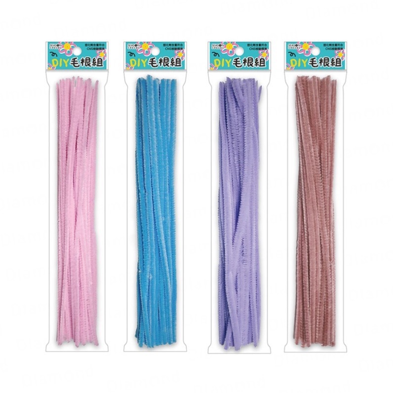 四季紙品 毛根包(大) 3入組【DIY222】