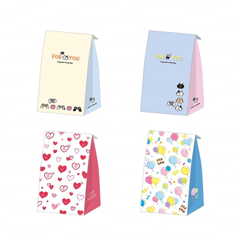 四季紙品 牛皮立體袋(中) 3入組【BC4001】