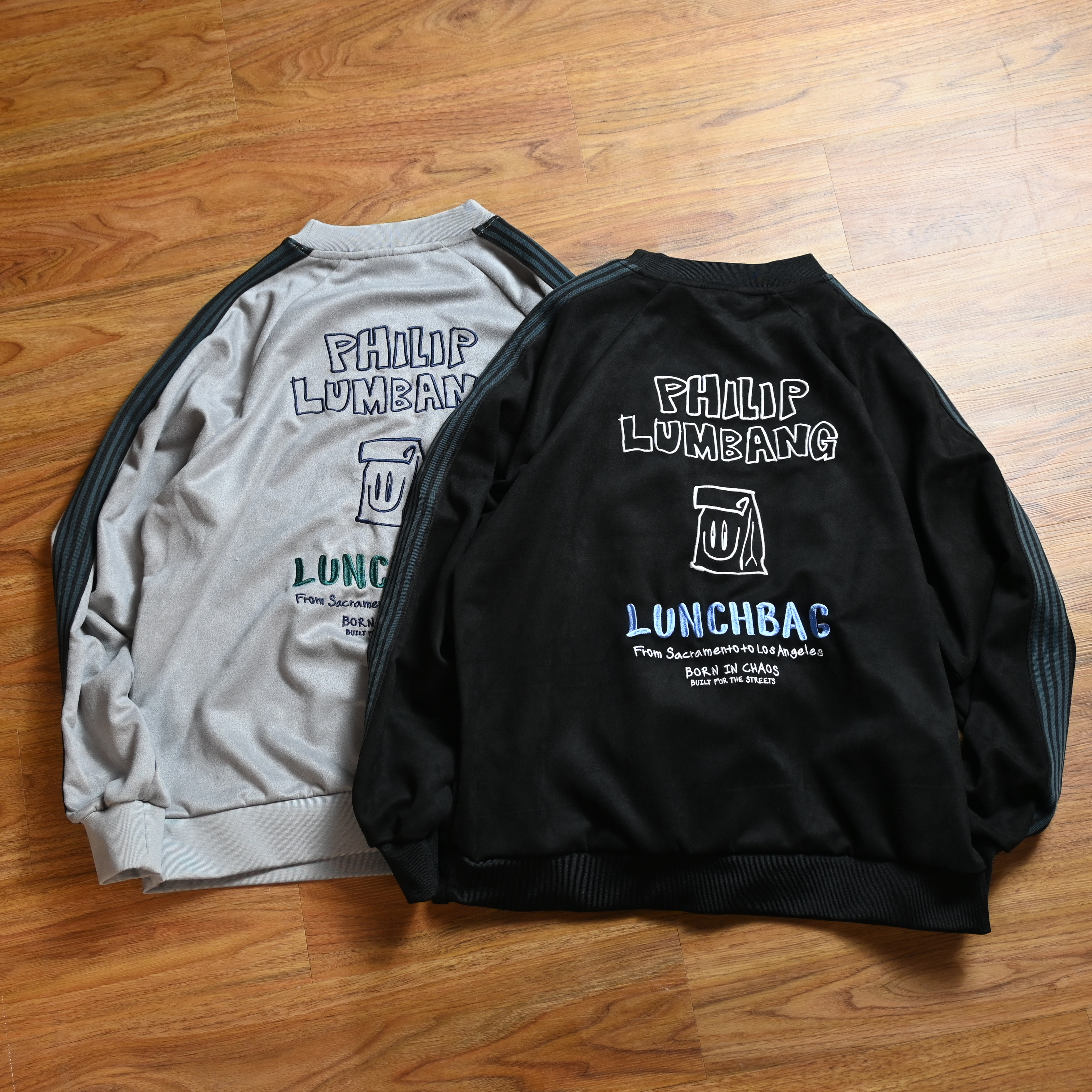 Philip Lumbang JP Suede Touch Lunch Bag Track Trainer