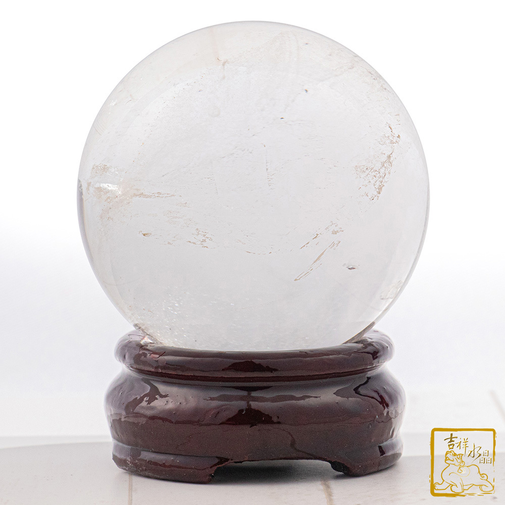 白水晶球 6.3cm 鎮宅化煞