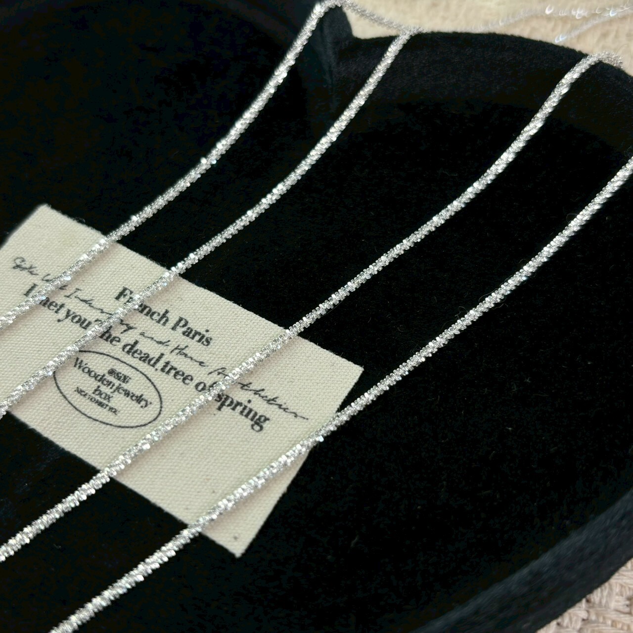 萬用疊搭款 波光粼粼 純銀項鍊 通體s925純銀