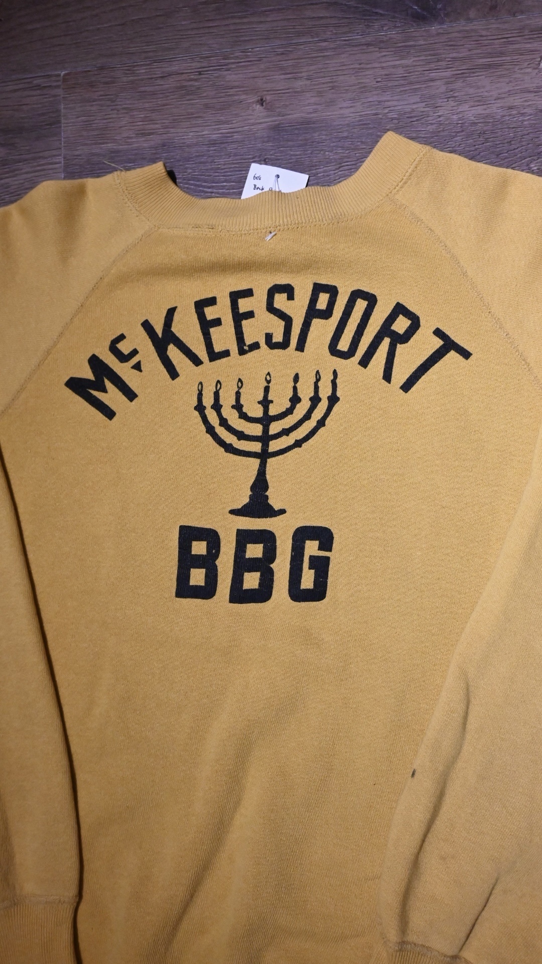 60’s Back Print Sweat Shirt