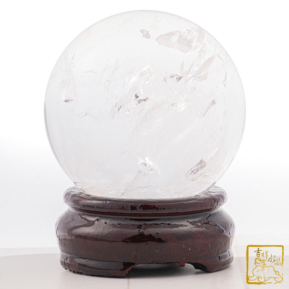 白水晶球 6.2cm 鎮宅化煞