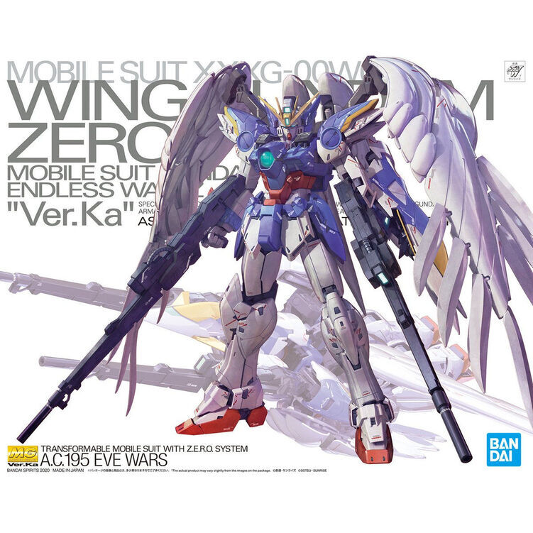 萬代 MG 1/100 飛翼 鋼彈 零式 EW Ver.Ka 組裝模型