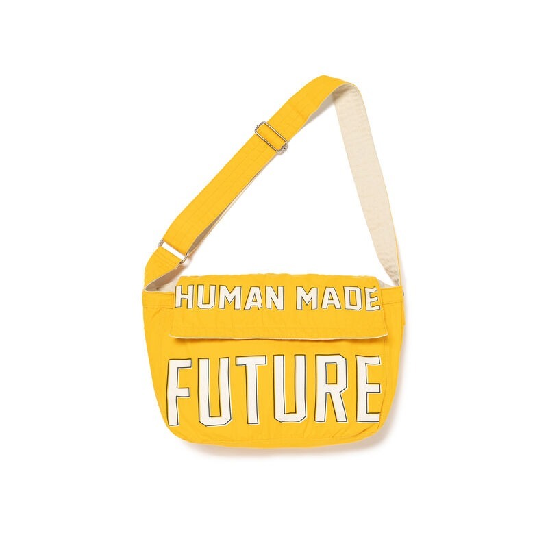 預購┃HUMAN MADE MAIL BAG MEDIUM 雙面郵差包 M號 黃色
